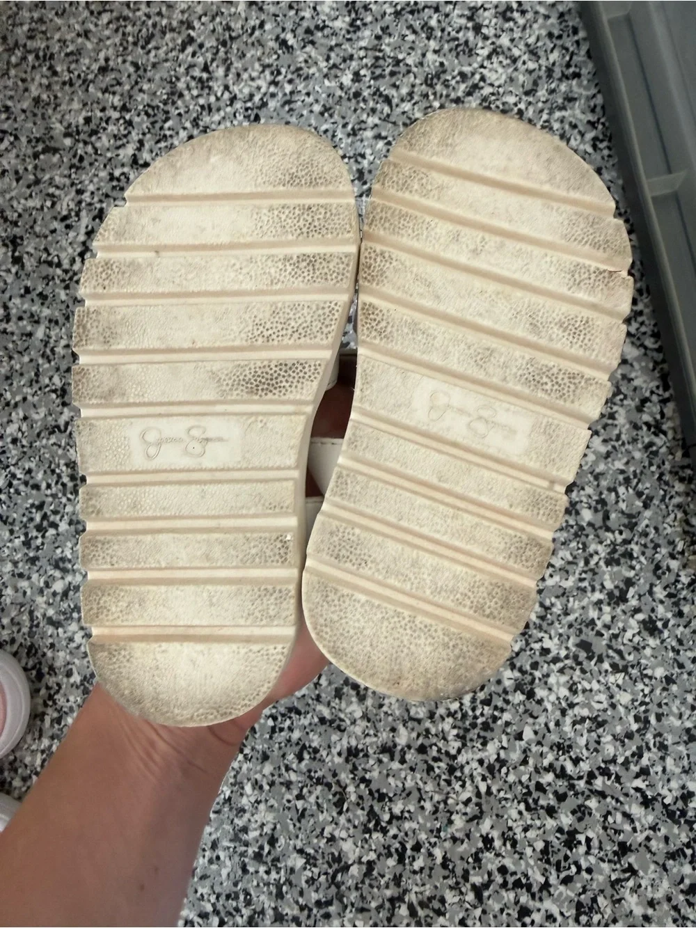 Toddler Jessica Simpson Sandals with Butterfly Accent